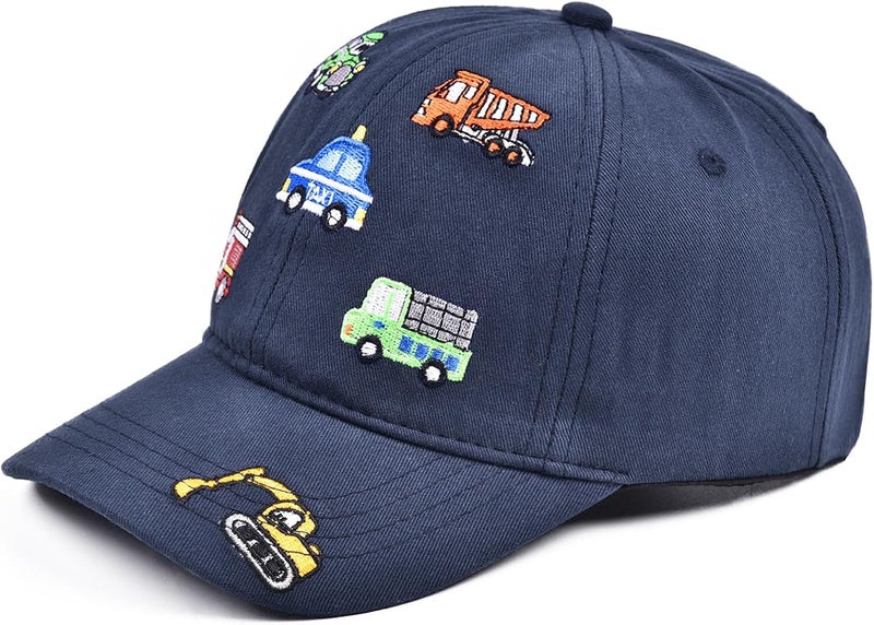EDCYF Kids Boys Girls Embroidered Baseball Caps Baby Sun hat Toddler Dinosaur Trucker Hats Summer Hats（3-8years - Image 2